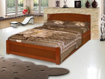 деревянная кровать "Березка"